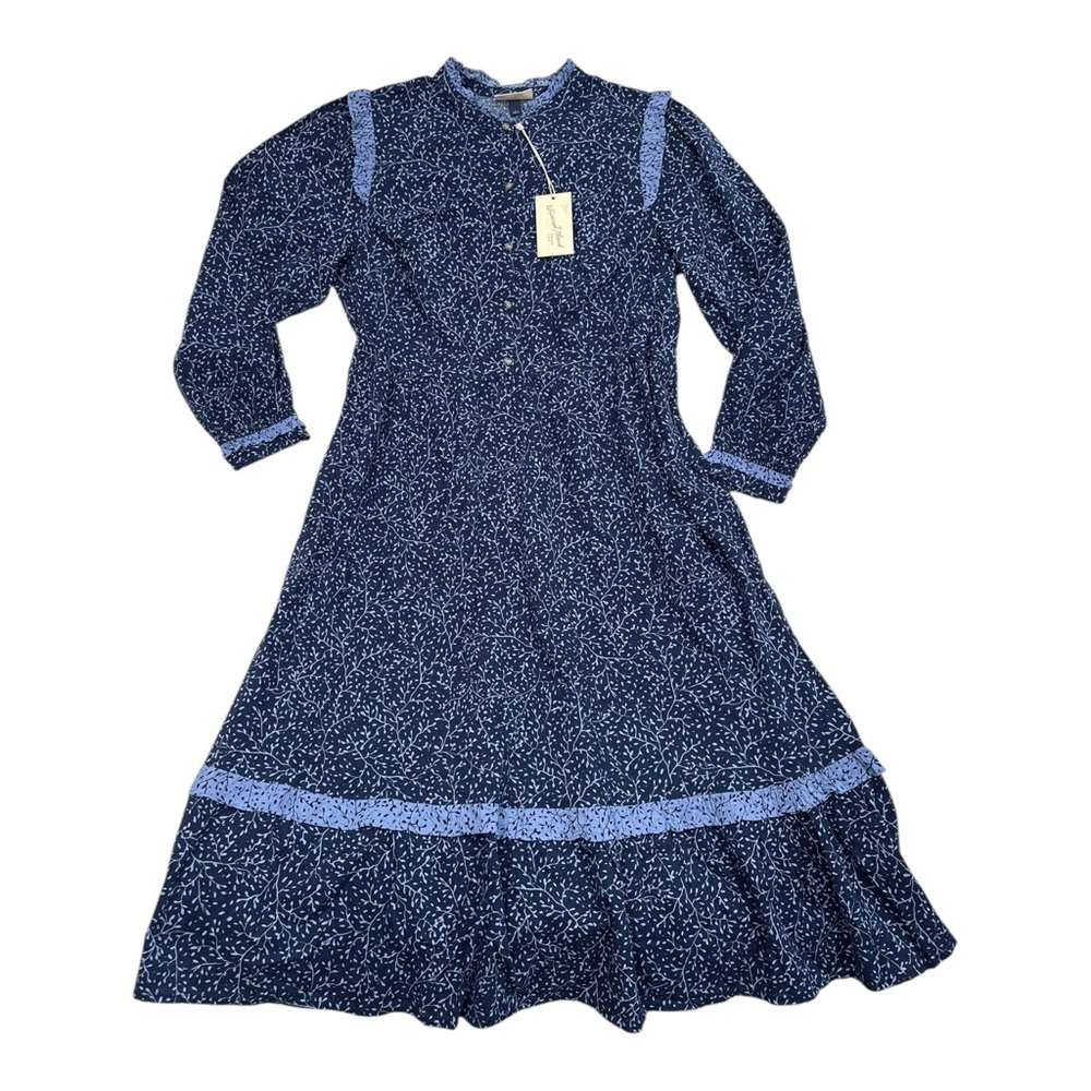 Universal Thread Navy Prairie Dress NWT - Size Large